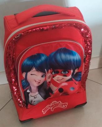 Zaino scuola trolley ladybug
