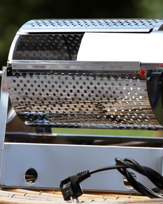 Cuoci castagne Professionale a Gas  Elettrico Inox