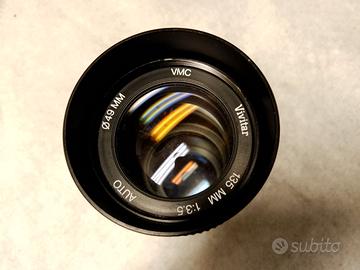 Obiettivo Vivitar 135 mm