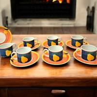 Vista Alegre sette tazze Tè modello Harmony Fruit