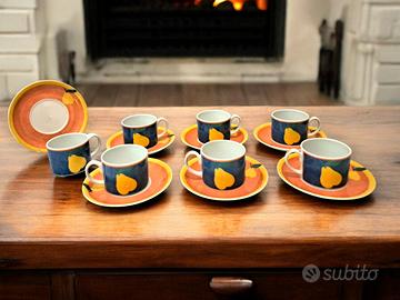 Vista Alegre sette tazze Tè modello Harmony Fruit