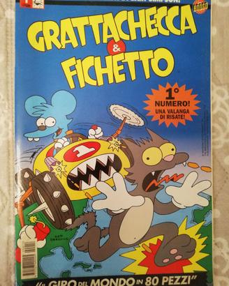 GRATTACHECCA E FICHETTO N. 1 IL GIRO DEL MONDO IN