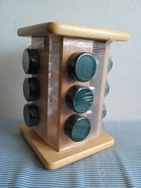 Porta spezie rotante