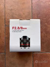 Samyang 8mm f/2.8 UMC Fisheye II