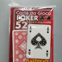 52 carte da Poker nuove