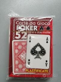 52 carte da Poker nuove