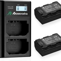 Due Batterie NP-F100 e Caricatore (Sony)