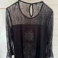 Maglia Desigual Nera - Taglia L
