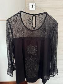 Maglia Desigual Nera - Taglia L