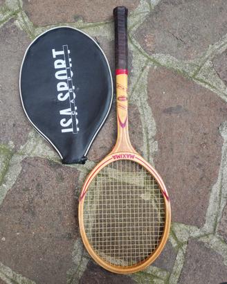 Racchetta tennis Maxima in legno