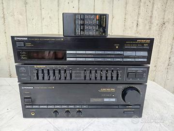 Amplificatore+equalizzatore PIONEER A-X340/GR-X505