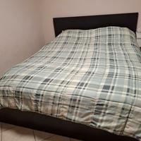 Struttura letto matrimoniale contenitore