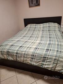 Struttura letto matrimoniale contenitore