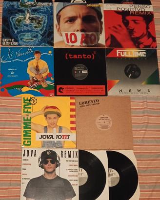 Joanotti Lotto 10 x Vinile 12 Lorenzo Jovanotti