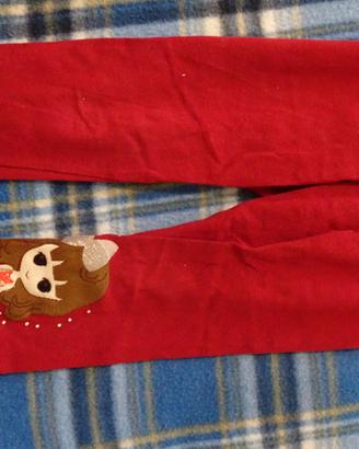 3 Pantaloni lunghi bambina, decorati (separabili)!