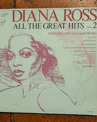 LP DIANA ROSS ALL THE GREAT HITS VOL 2