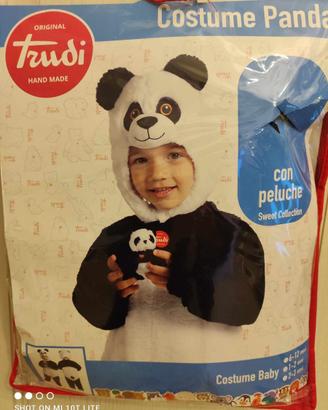 Costume di carnevale da panda