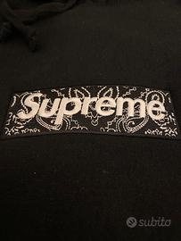Supreme felpa box logo bandana