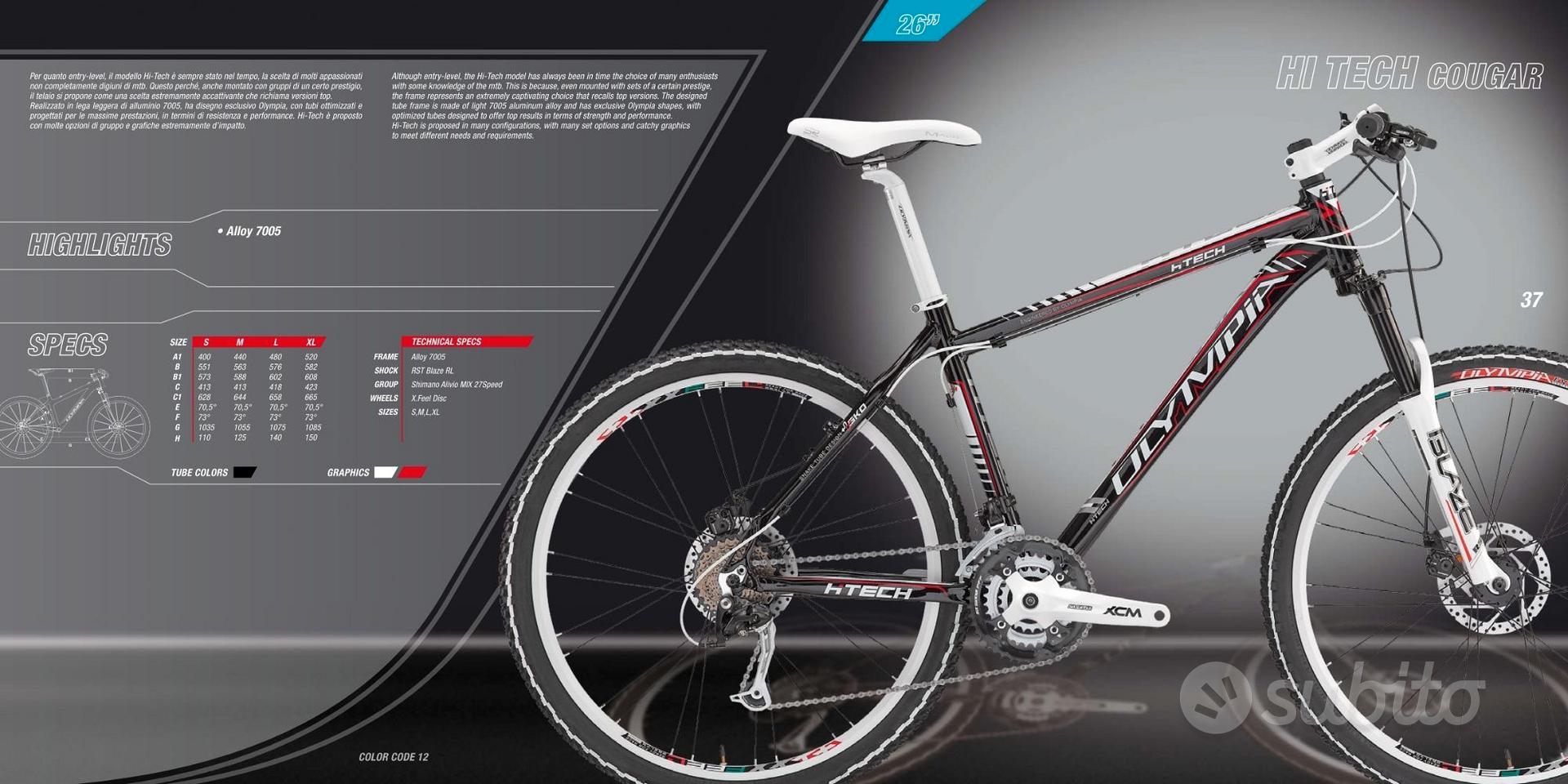 Bici Olympia Hi Tech Cougar Biciclette In vendita a Vicenza