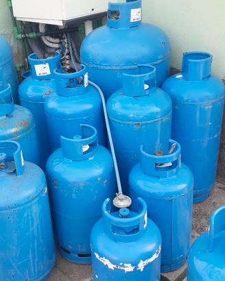 Bombola di gas per cucina o riscaldamento