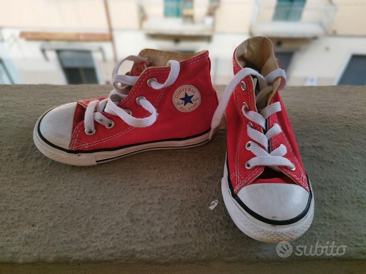 CONVERSE ALL STAR ROSSE TAGLIA 24 BAMBINA Tutto per i bambini In vendita a La Spezia