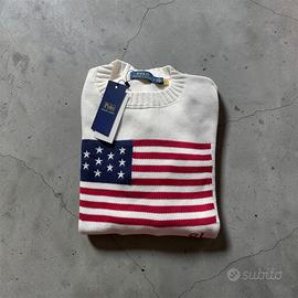 Maglione Polo Ralph Lauren bandiera americana S