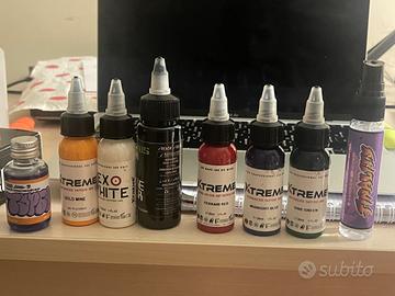 Tatuaggi-macchina Ambition, colori