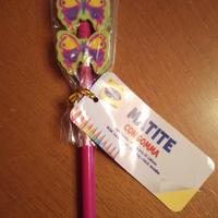 Matita con gommine