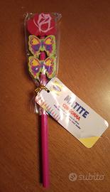 Matita con gommine