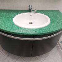 Mobile bagno marmo completo