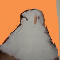Abito bianco da sposa