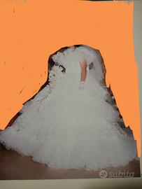 Abito bianco da sposa