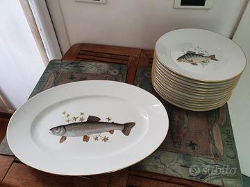 servizio piatti Richard Ginori da pesce