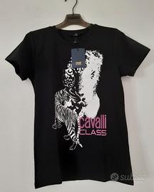 T-shirt elasticizzata Roberto Cavalli Class NUOVA 