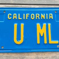 Targa vintage americana California personalizzata