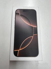 iPhone 16 pro da 128gb nuovo