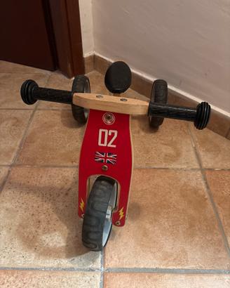 Triciclo bike senza pedali per bambini