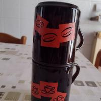 due tazze pocket coffee  da collezione 