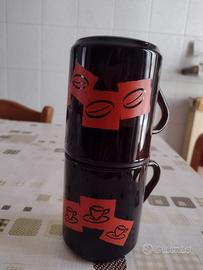 due tazze pocket coffee  da collezione 