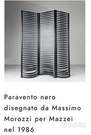 Paravento disegnato da massimo marozzi per mazzei