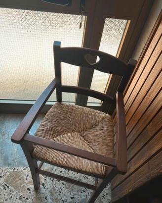 Seggiolone legno