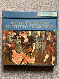 Motivi celebri di tutto il mondo 10LP cofanetto