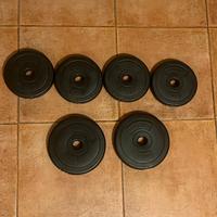 Set da 6 pesi Physionics - x4 da 1kg, x2 da 1,5kg