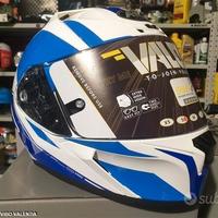 Casco integrale airoh valor WINGS BLUE GLOSS