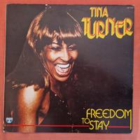 LP 33 giri Tina Turner Freedom to stay