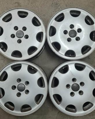 4 cerchi lega audi a4 a6 r15 lt2555