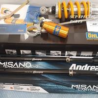 APRILIA RS 660 TUONO MONO AP660 CARTUCCE MISANO