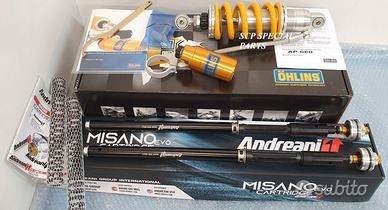 APRILIA RS 660 TUONO MONO AP660 CARTUCCE MISANO