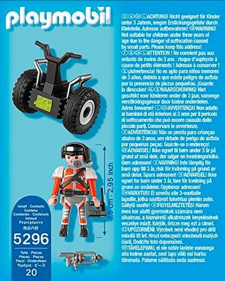 Playmobil 5296 top agente con veicolo