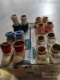 lotto calzine lana e cotone 